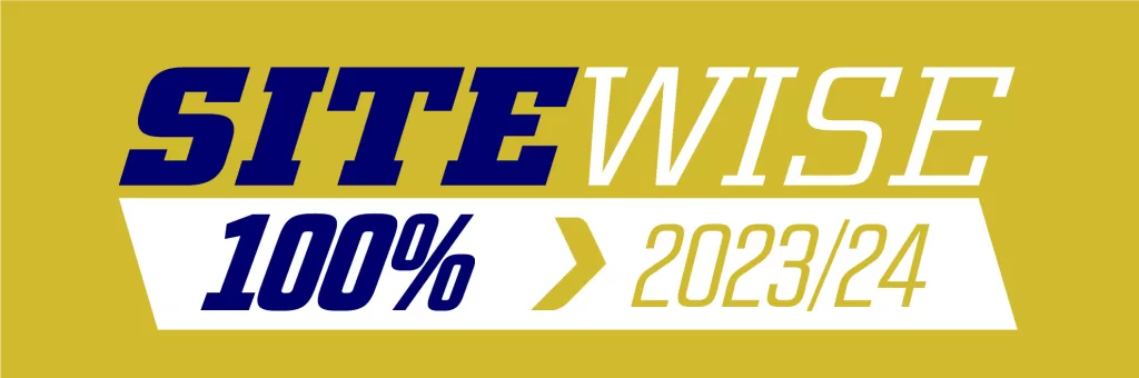 Sitewise Gold status 100%