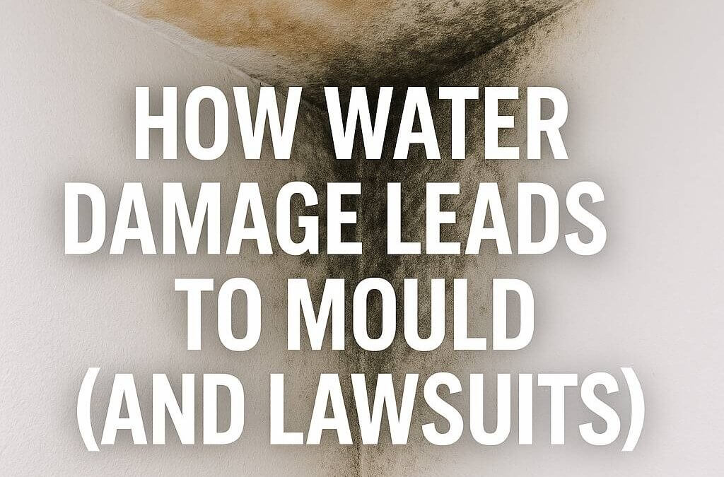 How Water Damage Leads to Mould (and Lawsuits)