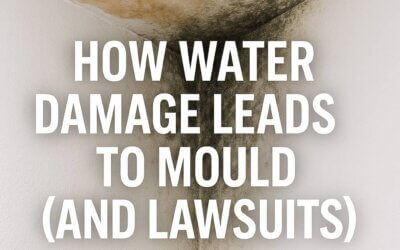 How Water Damage Leads to Mould (and Lawsuits)